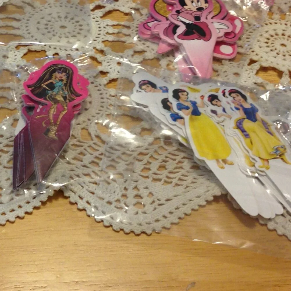 Party Supplies, cupcake toppers for home goods or store bought